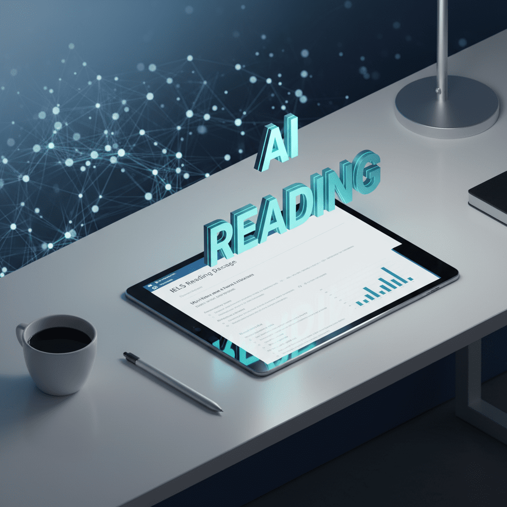 هوش مصنوعی برای ریدینگ آیلتس: راهنمای جامع استفاده از AI برای نمره +8