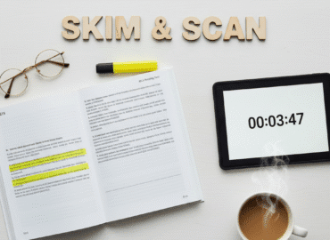تکنیک Skimming و Scanning در ریدینگ آیلتس: راهنمای کامل افزایش نمره