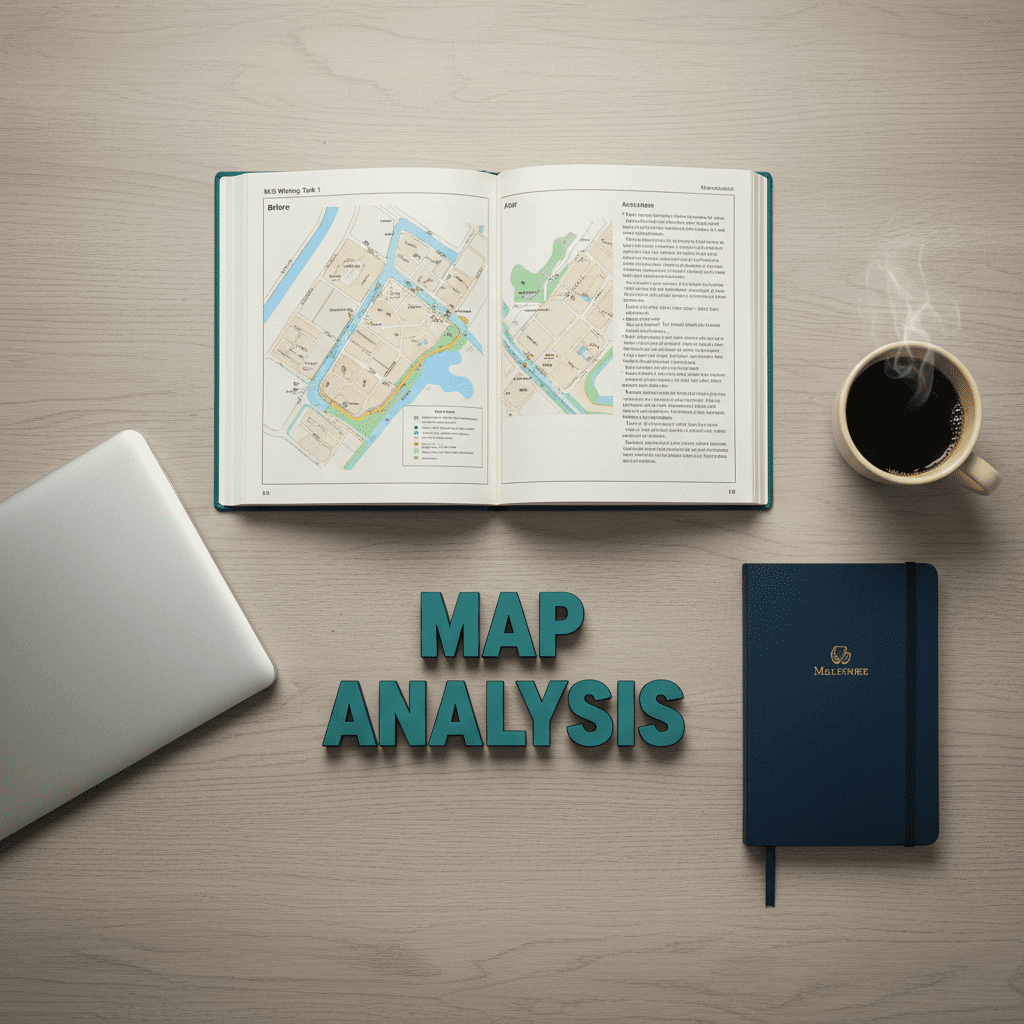 پارافریز نقشه در رایتینگ آیلتس تسک ۱