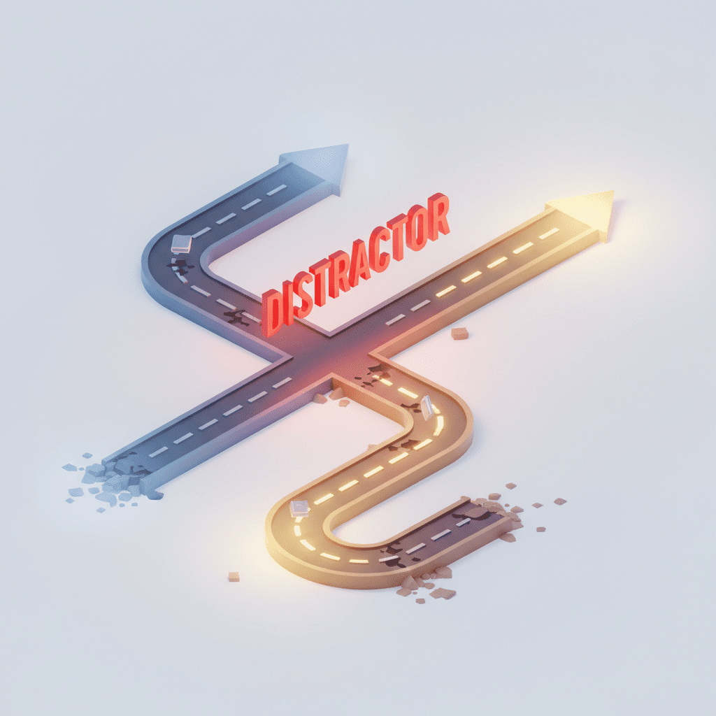Distractor در لیسنینگ آیلتس