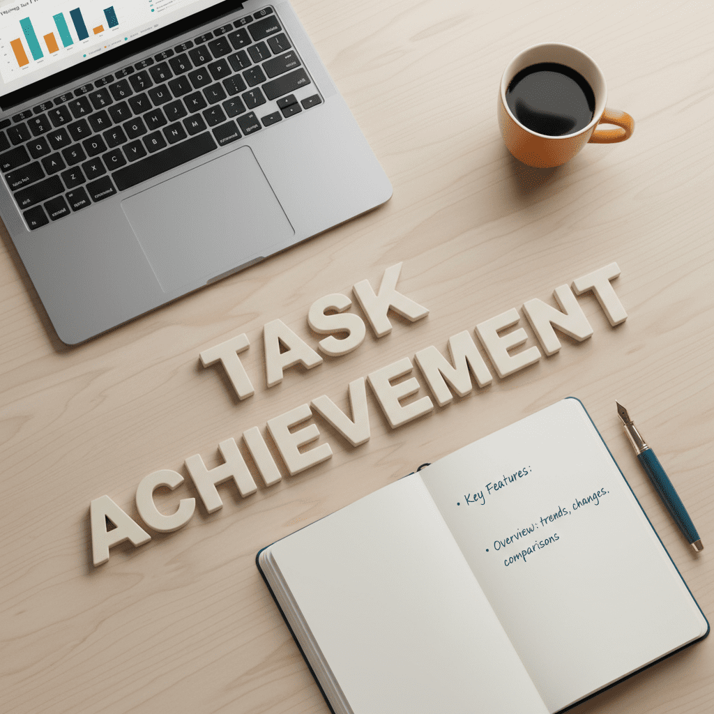 نمره Task Achievement تسک ۱ آیلتس: ۷ اشتباه رایج که نمره شما را نابود می‌کند