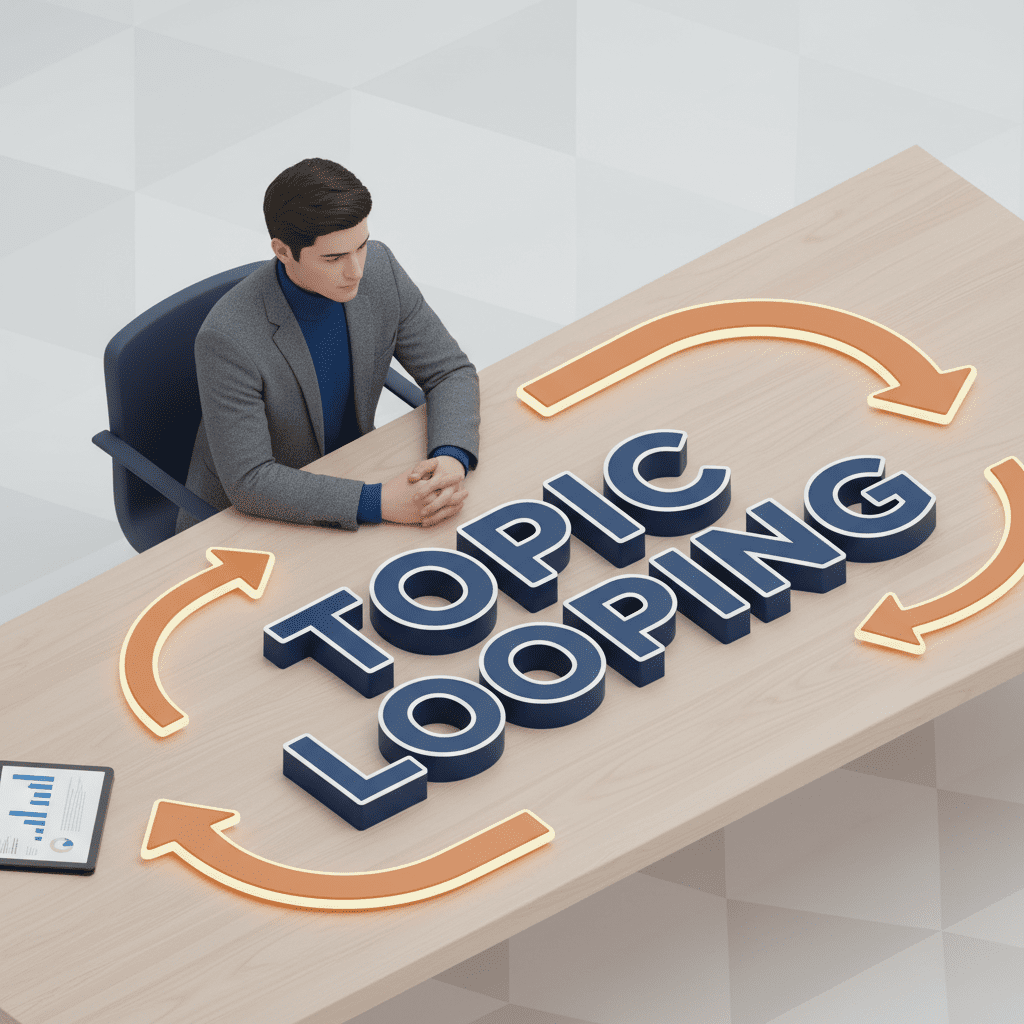 تکنیک Topic Looping در اسپیکینگ آیلتس: راهنمای کامل حذف تکرار