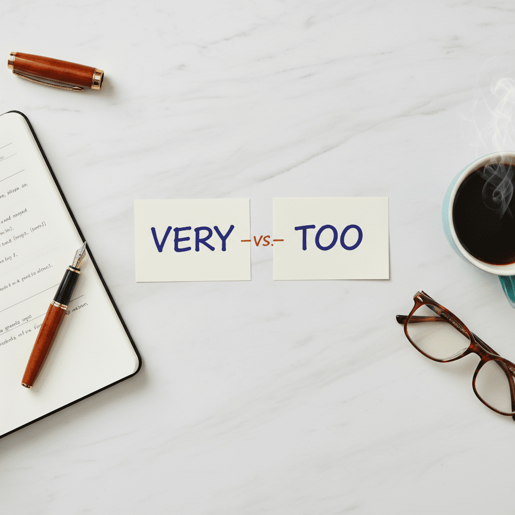 تفاوت Very و Too به زبان ساده برای داوطلبان آیلتس