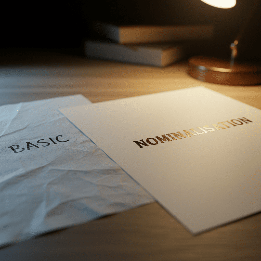 Nominalisation در آیلتس
