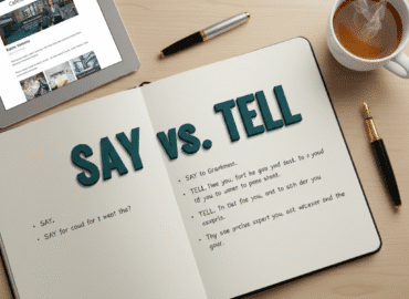 تفاوت Say و Tell – راهنمای جامع برای فارسی‌زبانان و حذف اشتباهات رایج